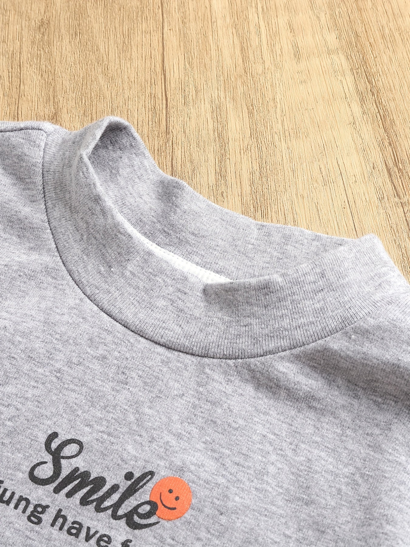 Baby Boys Round Neck Long Sleeve Sweatshirt Kid's Pullover