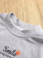 Baby Boys Round Neck Long Sleeve Sweatshirt Kid's Pullover