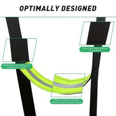 Heavy Duty Climbing Aider Saddle Platform Sticks Webbing Ladder Strap