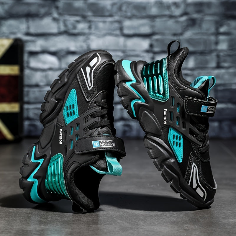 Boy's Chunky Shoes Comfy Non Slip Soft Sole Waterproof Sneakers