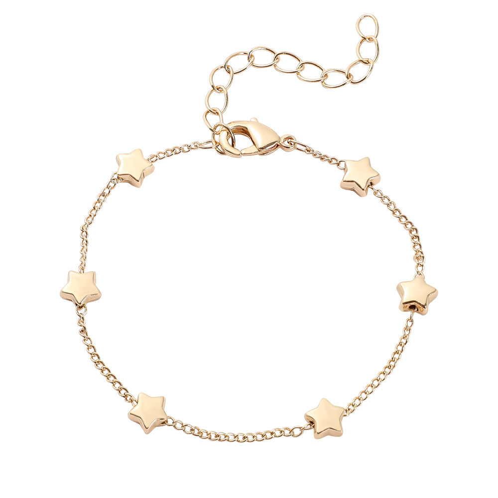 Pentagram Alloy Bracelet Creative Design