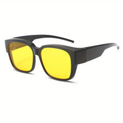 Men's Square Frame Polarized Sunglasses UV400 Sports Fishing Driving Beach Party