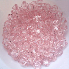 3mm Double Cone Crystal Rhombus Glass Beads DIY Bracelet Necklace Loose Beads
