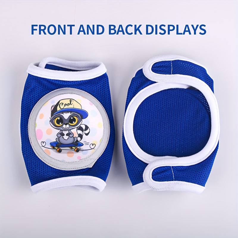 Dinosaur Cat Knee Pads for Kids