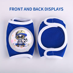 Dinosaur Cat Knee Pads for Kids