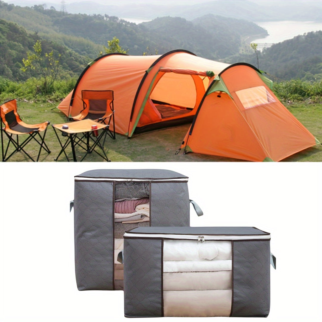 Large Capacity Storage Bag Organizer with Sturdy Zipper
