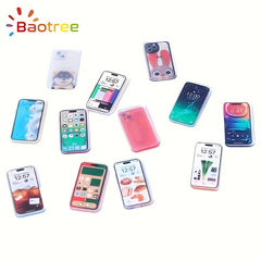 Baotree 1 Set Mobile Phone Toy Dollhouse Accessory Supermarket Model