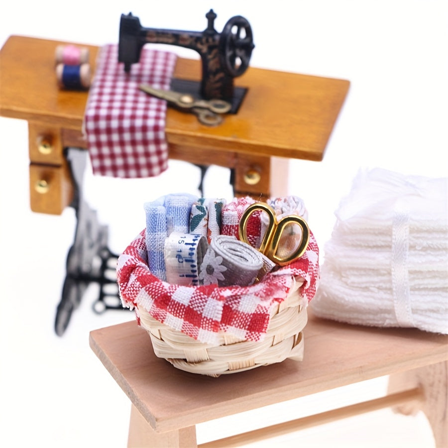 Yarn Dollhouse Decorations for DIY Home Settings