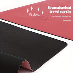 1pc Non-slip Yoga Mat Double side Fitness Mat Yoga Workout Equipment