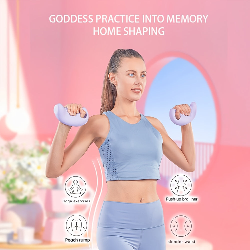 Solid Fitness Dumbbells Yoga Exercise for Arm Muscle Training