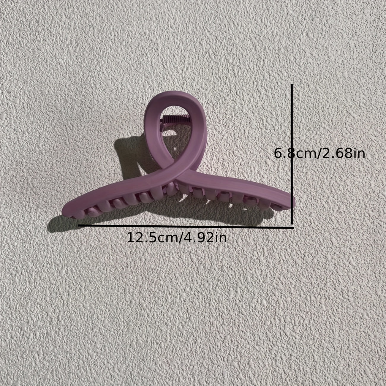 6pcs Large Hair Claw Non slip Hair Claw For Thin And Thick Hair