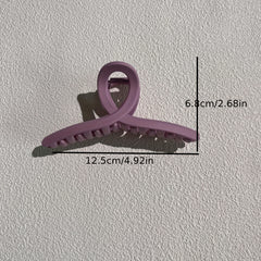 6pcs Large Hair Claw Non slip Hair Claw For Thin And Thick Hair