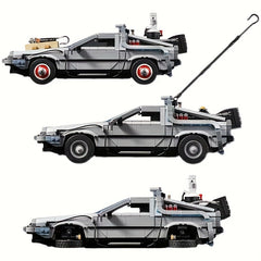 1872pcs Time Machine Building Blocks Construction Car Bricks Toys