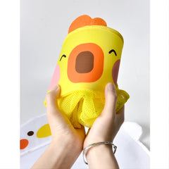 Duck Mesh Net Toy Storage Bag Bathroom Decor