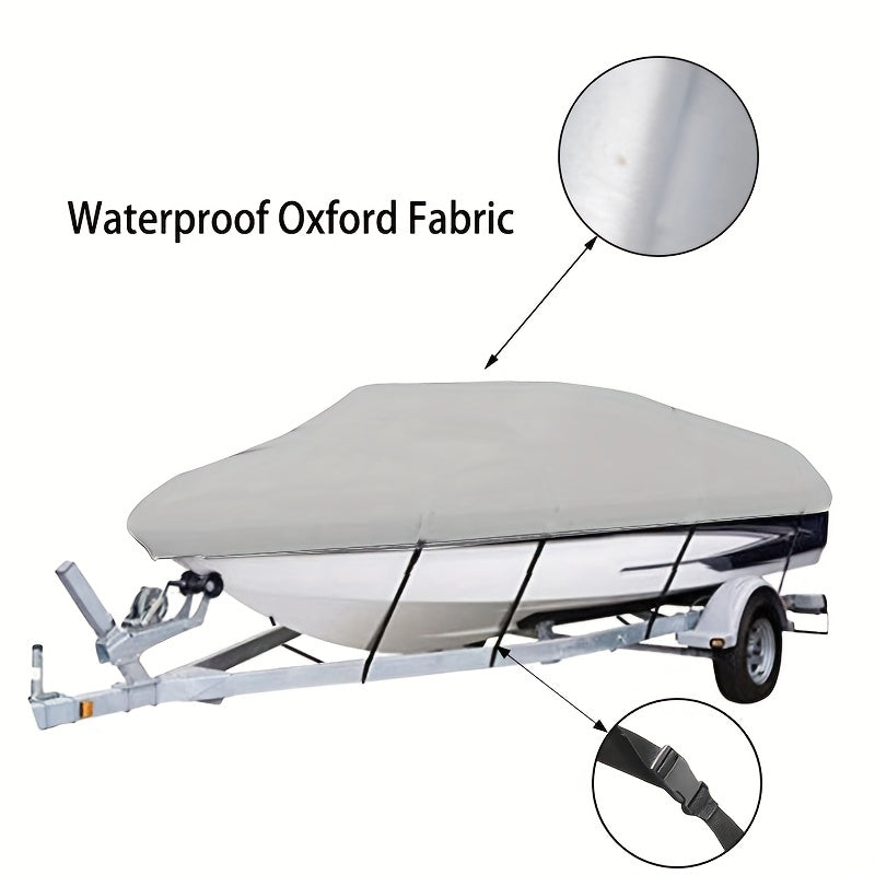 Universal Waterproof Polyester Boat Cover For Trailerable Boat