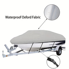 Universal Waterproof Polyester Boat Cover For Trailerable Boat