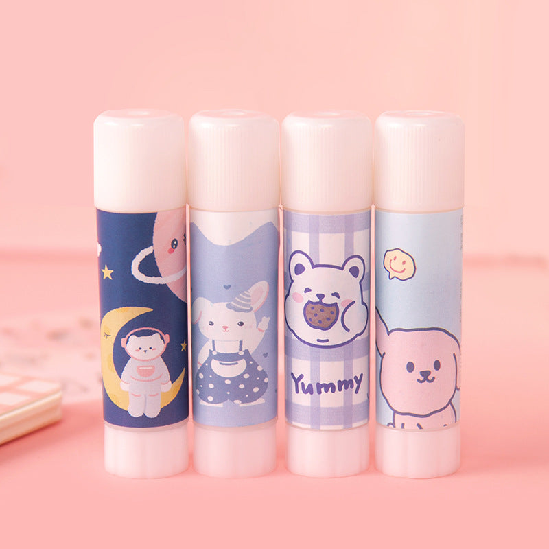4pcs Solid Glue Stick for Office Stationery