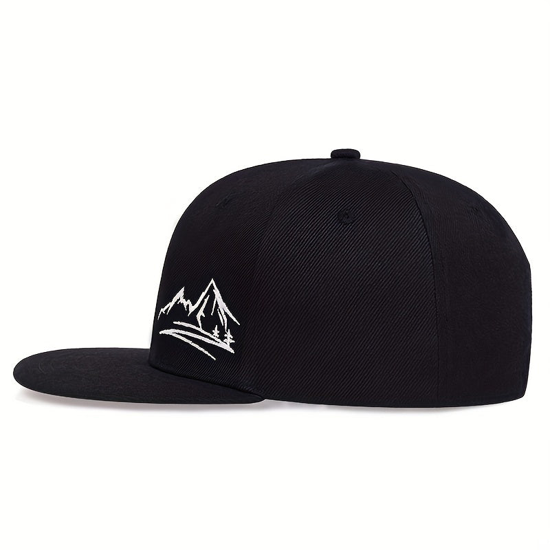 Mountain Embroidery Baseball Cap Snapback Hat Hip Hop Dad Hats