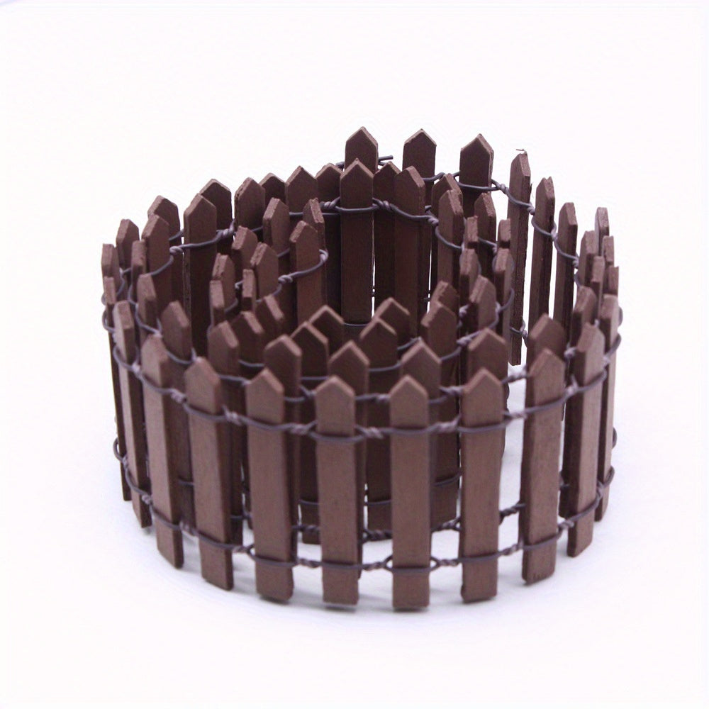 Mini Fence Garden Stakes for Fairy Garden Landscape