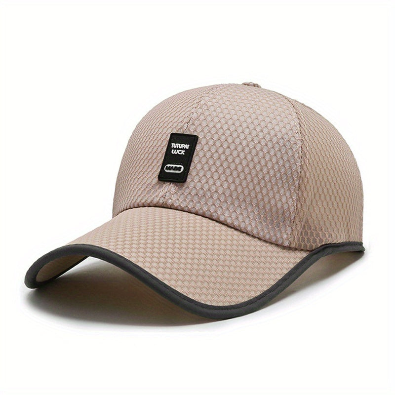 Summer Baseball Cap Breathable Sunshade Hat Gauze Cap