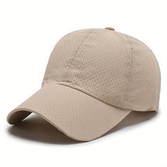 Mesh Breathable Baseball Cap Quick Drying Sun Hat Lightweight Dad Hat