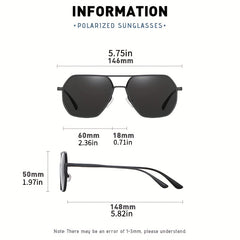 Men's Aviator Polarized Sunglasses UV Protection