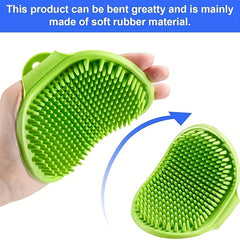 Pet Shampoo Brush & Massage Comb for Dog & Cat Grooming