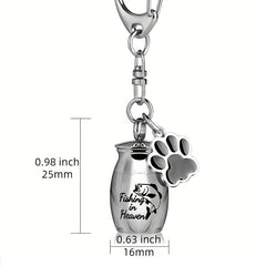 Waterproof Pet Urns Dog Ash Keychain Cat And Dog Ash Urn Souvenir