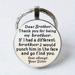 Creative English Keychain for Good Wishes - Extraordinary Texture