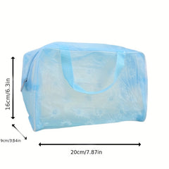 Large Capacity Makeup Pouch Portable Cosmetic Storage Bag