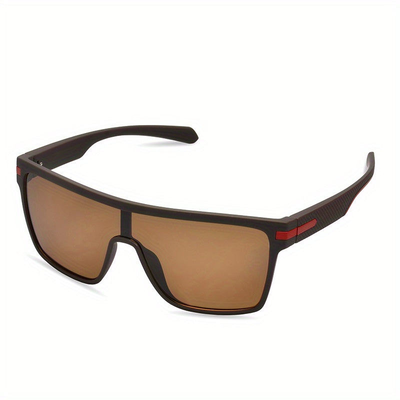 Square Polarized Sunglasses Men Outdoor Driving Fishing UV Protection