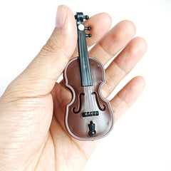 Durable Plastic Violin Prop for Home Decor