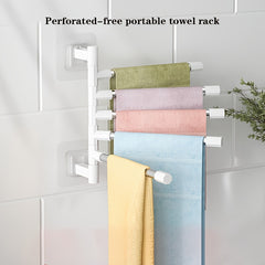Swivel Towel Bar Stainless Steel Wall Mounted Towel Holder
