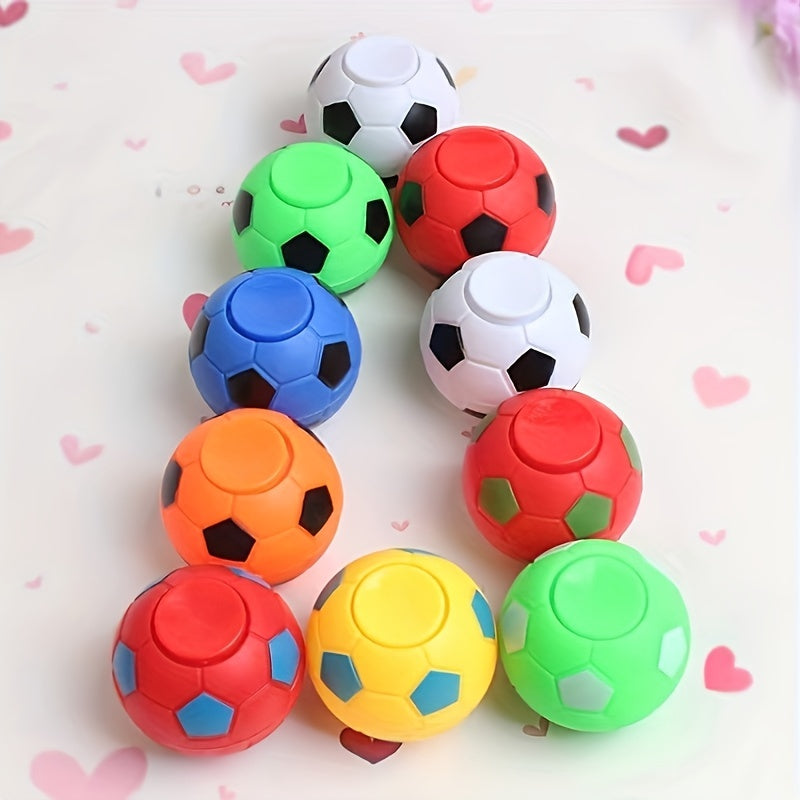 Large Football Fingertip Spinner Decompression Toy