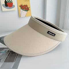 Candy Elastic Visor Hat Sunscreen Travel Beach Hats