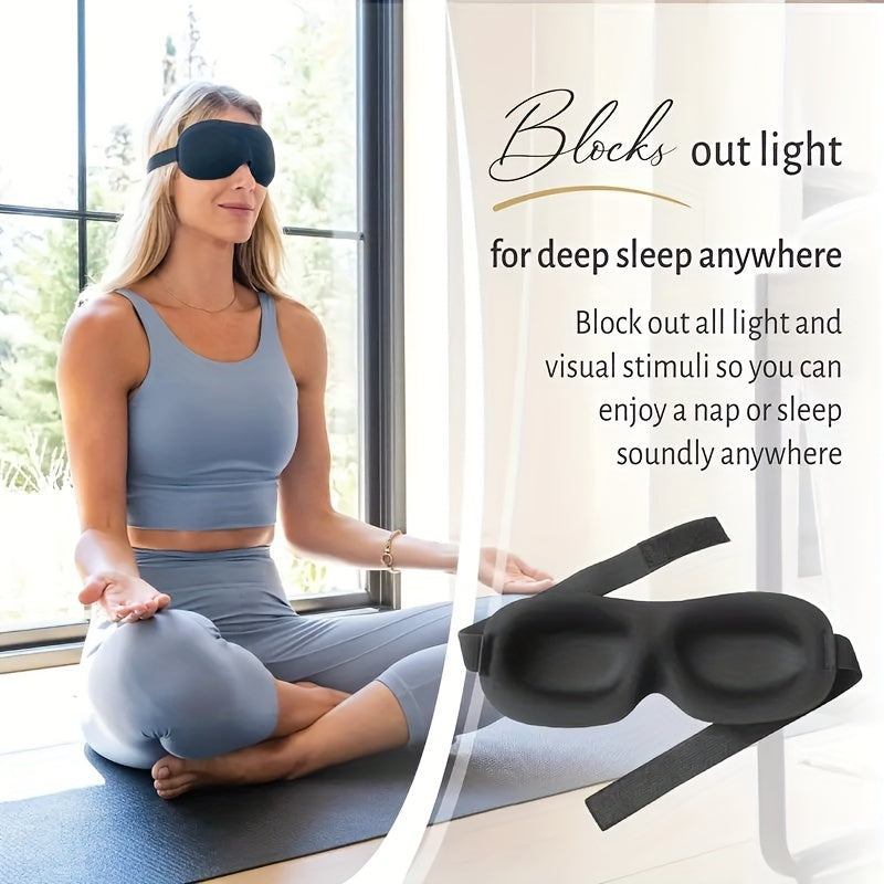 3D Eye Mask for Outdoor Travel Sleeping