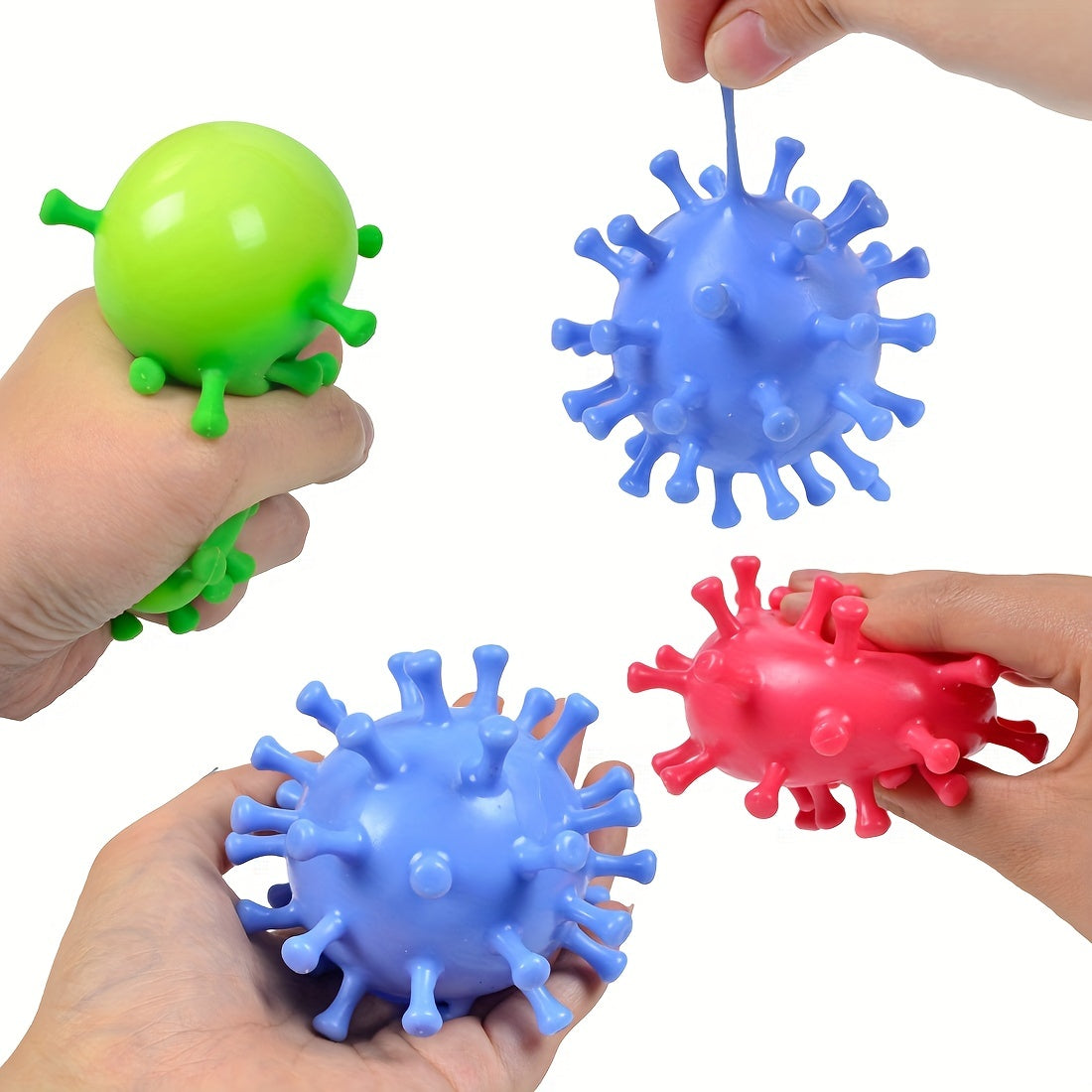 Kids Multicolor Squeeze Toy Ball Decompressing Hand Grab Ball