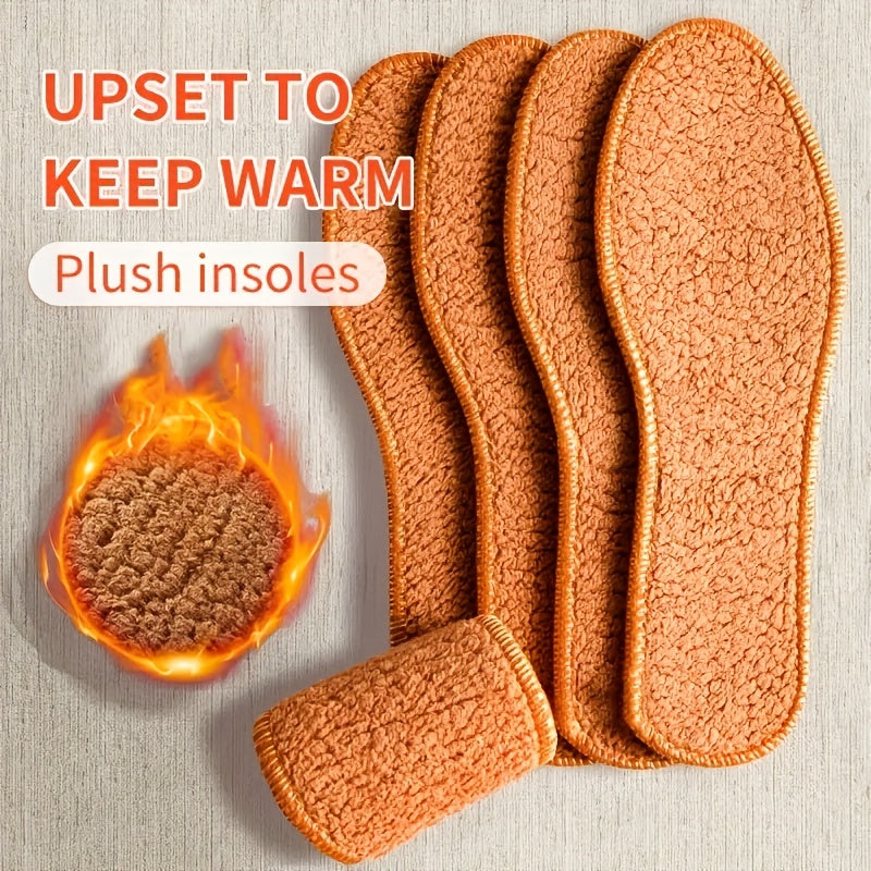 Thermal Wool Insoles Warm Soft Breathable Feet Care Winter