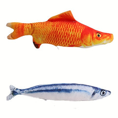 1pc Fish Cat Toys Interactive Kitten Chew Toys Pet Supplies