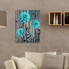Elegant Flower Canvas Painting for Home Decor