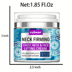 Neck Firming Cream Double Chin Reducer Retinol Collagen Hyaluronic Acid