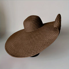 Floppy Sun Hat Wide Brim Beach Summer UV Protection Straw Hats