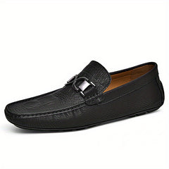 Men's Slip On Bit Loafer Shoes Casual Anti Skid Rubber Sole