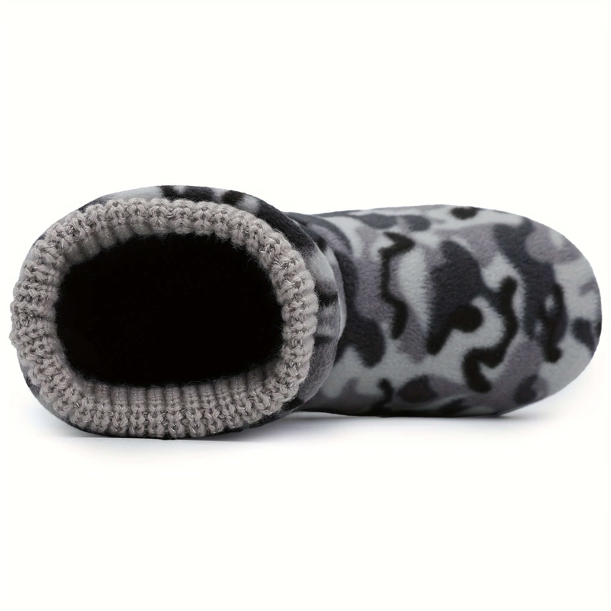 Women's Camo Faux Fur Lined Winter Snow Boots