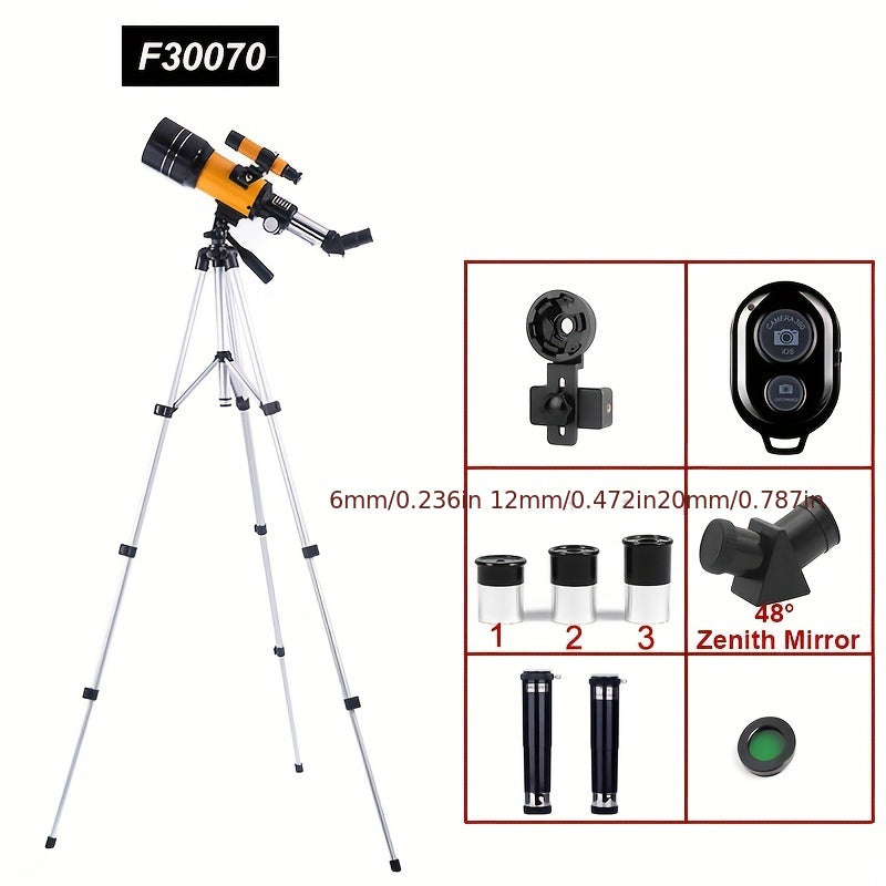 150x Zoom HD Astronomical Telescope with Tripod