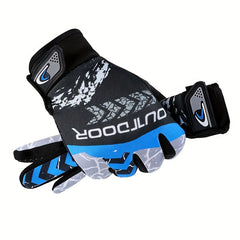 Windproof Warm Sports Gloves For Outdoor Activities