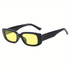 Vintage Rectangle Small Frame Sunglasses for Women