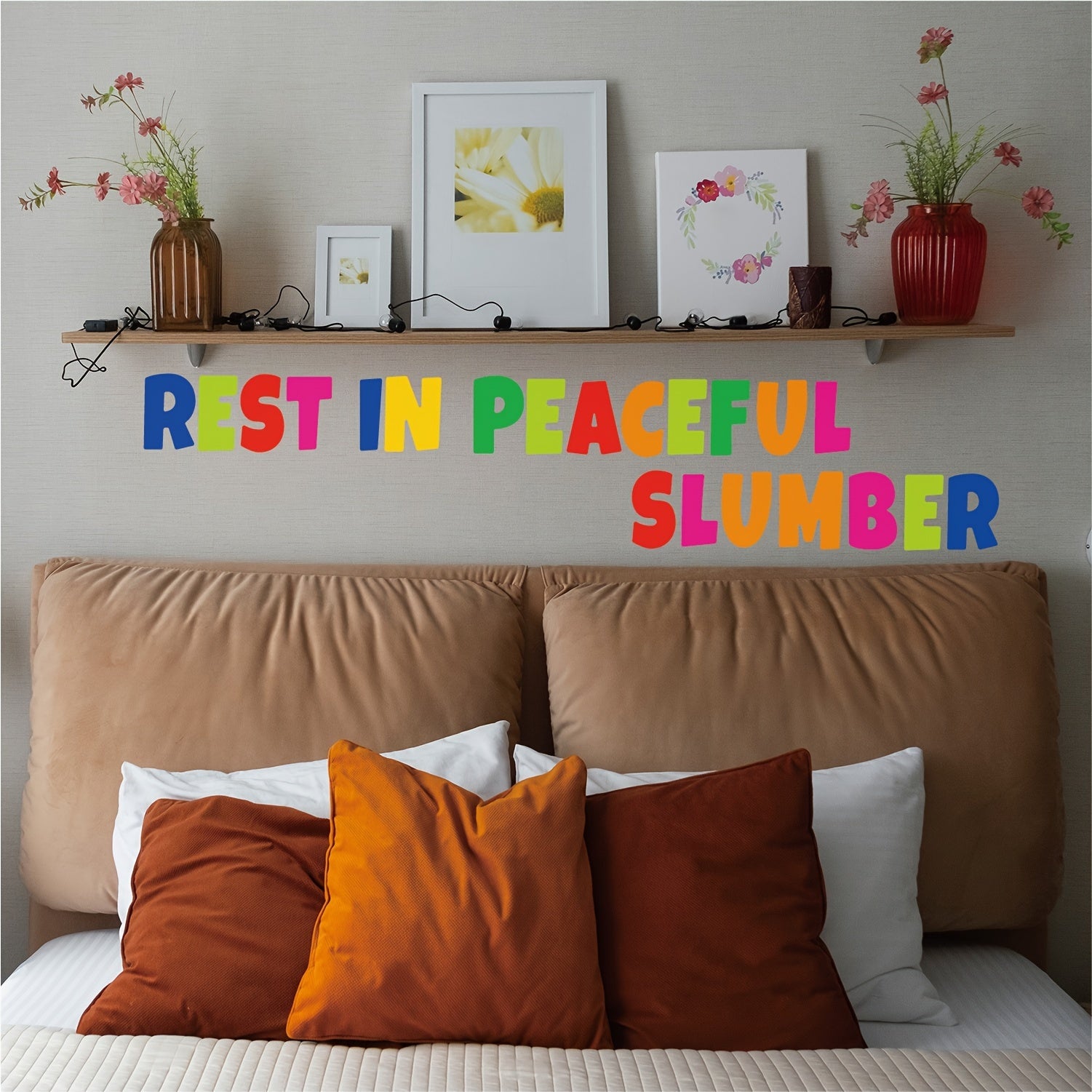 Vinyl Alphabet Stickers Set of 3 Sheets 3 Inch Chunky Font Reusable Decals