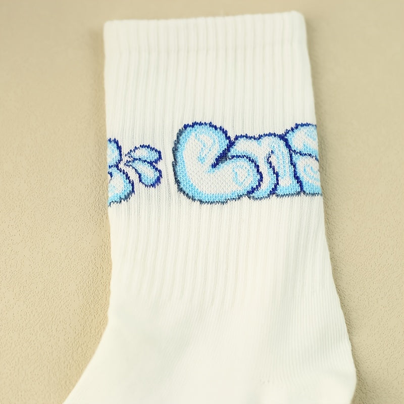 Cartoon Print Socks Women's Stockings & Hosiery
