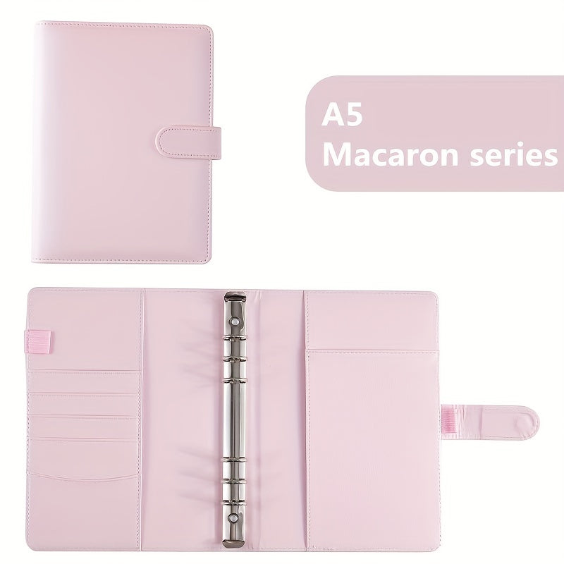 A5 Binder Planner Loose Leaf Personal Planner Binder with Card Pocket